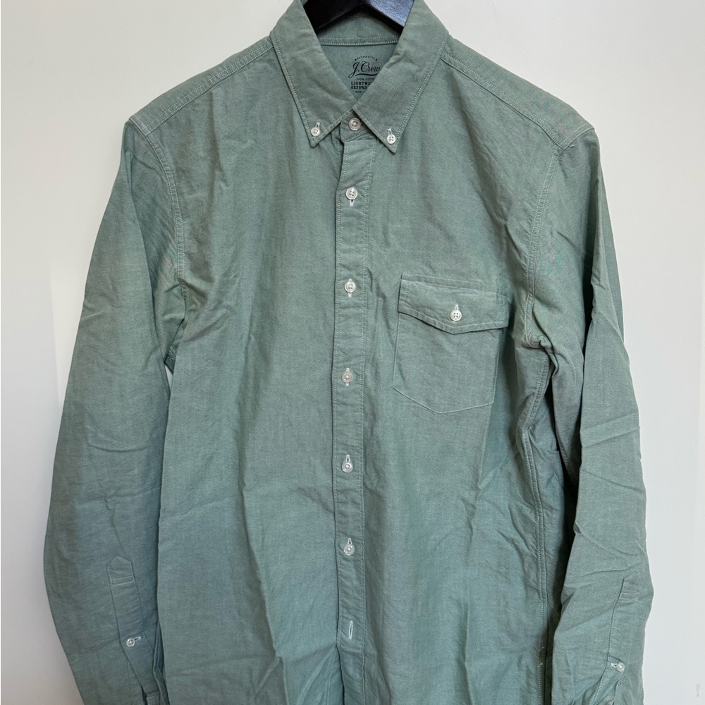 J. Crew Grey Casual Button-Down Shirt